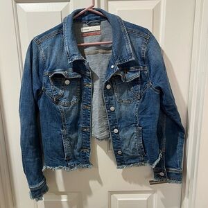 Anthropologie Pilcro Slight Ombré Jean Jacket